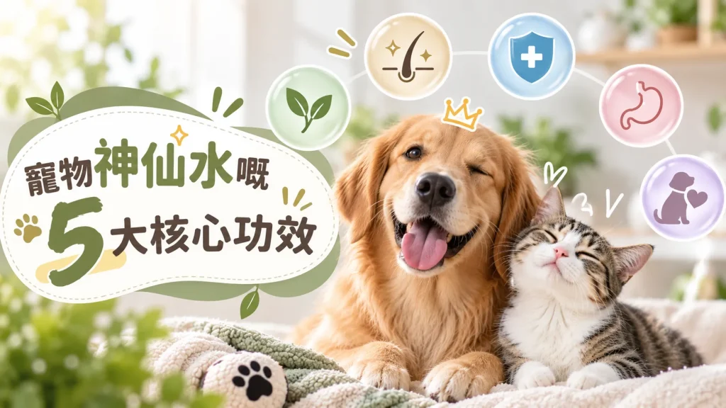 寵物神仙水功效