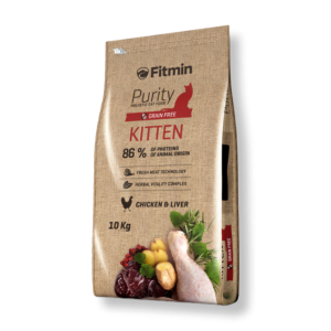 FITMIN PURITY  幼貓乾糧 雞肉&肝 10KG