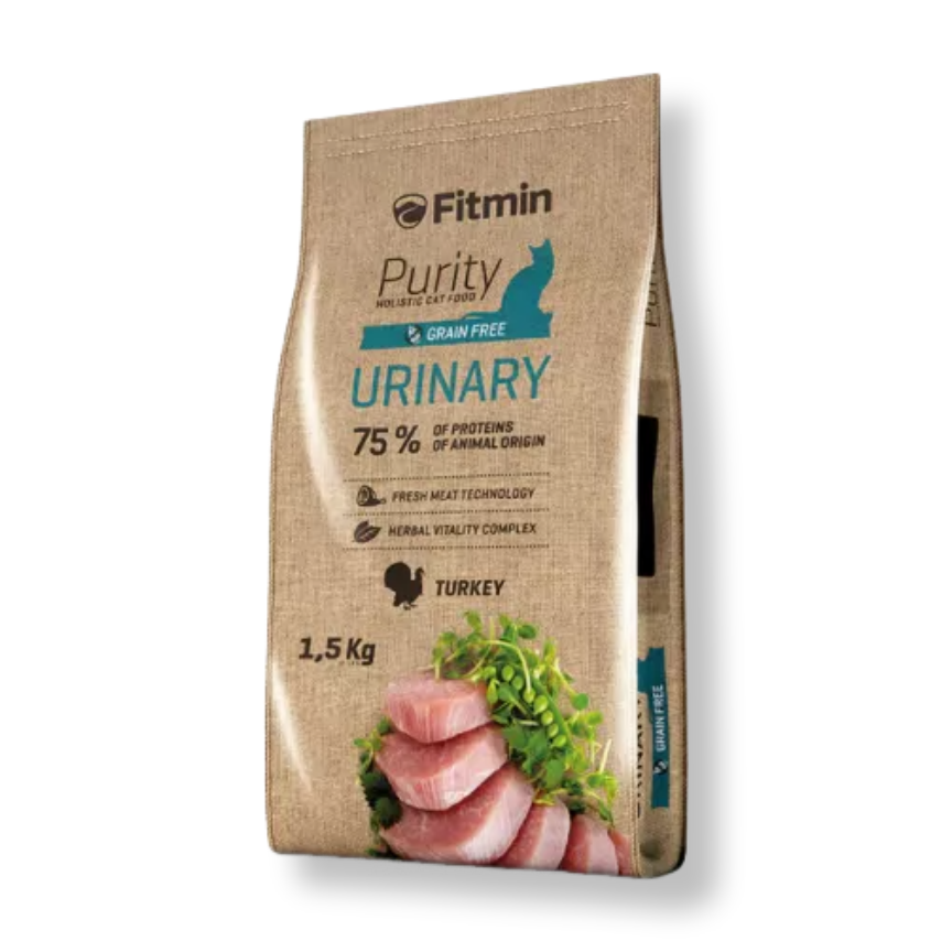 FITMIN PURITY 火雞肉 泌尿保健配方 全貓糧 1.5KG