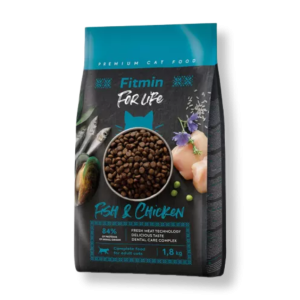 FITMIN FOR LIFE 魚肉&雞肉成貓全貓糧配方 1.8kg