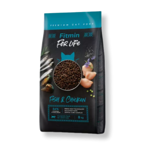 FITMIN FOR LIFE 魚肉&雞肉成貓全貓糧配方 8kg