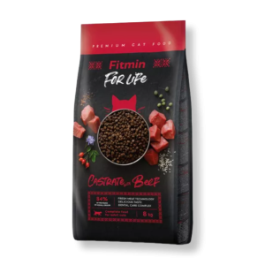 FITMIN FOR LIFE 牛肉絕育貓配方 8kg